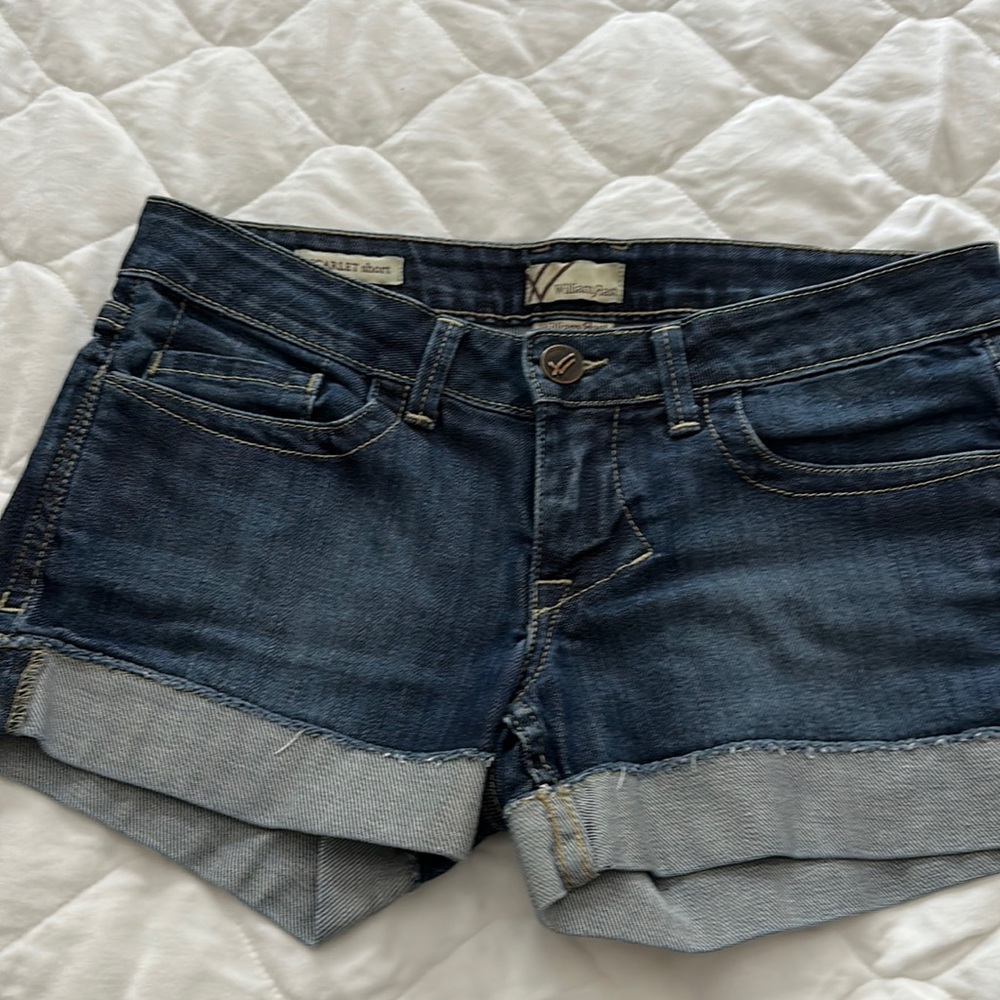 William Rast Scarlett denim shorts